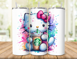 Coffee Lovin' Kitty 20oz Tumbler