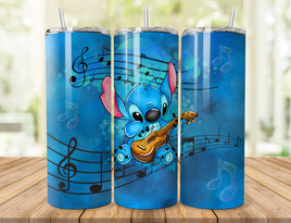 Music Loving Stitch 20oz Tumbler