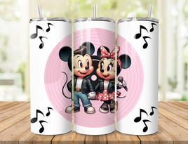 Mickey & Minnie Greasers 20oz Tumbler