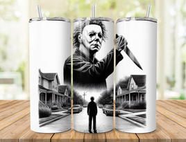 20oz Michael Myers 1 Sublimation Tumbler Wrap EXCLUSIVE