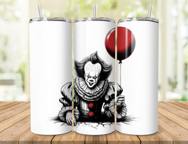 20oz Pennywise Sublimation Tumbler Wrap EXCLUSIVE