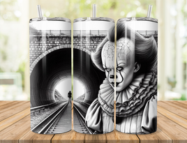 20oz Pennywise Tunnel Sublimation Tumbler Wrap EXCLUSIVE