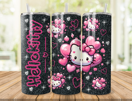 Hello Kitty Pink and Grey 20oz Tumbler