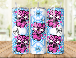 Spidey Kitty Pinks 20oz Tumbler