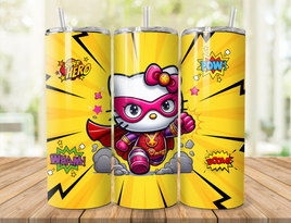 Superhero Kitty 20oz Tumbler