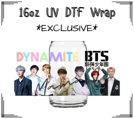 BTS 1 UV DTF Libby Wrap 16oz