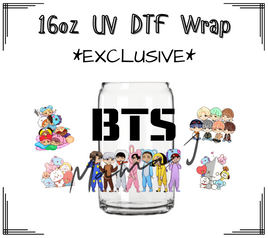 BTS 2 UV DTF Libby Wrap 16oz