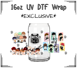 BTS 3 UV DTF Libby Wrap 16oz