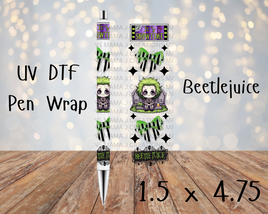 Beetlejuice UV DTF Pen Wrap