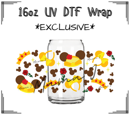 Belle Theme UV DTF Libby Wrap 16oz