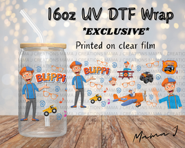 Blippi UV DTF Libby Wrap 16oz