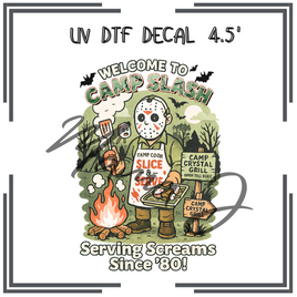 Camp Slash UV DTF Decal