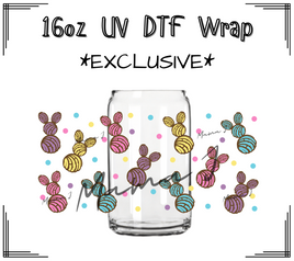 Concha Bunnies UV DTF Libby Wrap 16oz