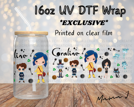 UV DTF Coraline Libbey Wrap 16oz