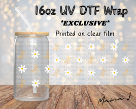 Daisy's & Dragonfly's UV DTF Libbey Wrap 16oz