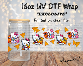 Doritos Kitty UV DTF Libbey Wrap 16oz