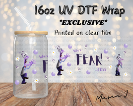 Fear UV DTF Libbey Wrap 16oz