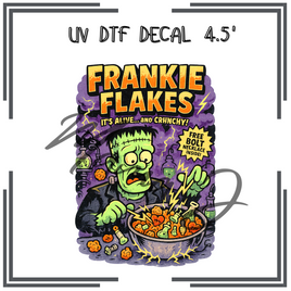 Frankie Flakes UV DTF Decal