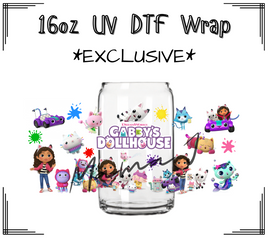 Gabby's Dollhouse UV DTF Libby Wrap 16oz