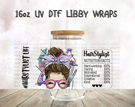 Hair Stylist Libbey Wrap 16oz