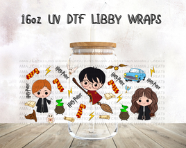 Harry Potter Cartoon Libbey Wrap 16oz