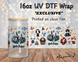 UV DTF Harry Potter Libbey Wrap 16oz