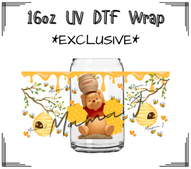 Hunny Bear 2 UV DTF Libby Wrap 16oz