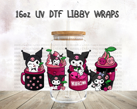 Kuromi Coffee Libbey Wrap 16oz