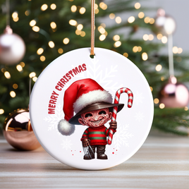 Freddy UV DTF Christmas Ornament Decal