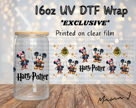 Mickey & Minnie Harry Potter Libbey Wrap 16oz