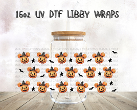 Halloween Pumpkins Libbey Wrap 16oz