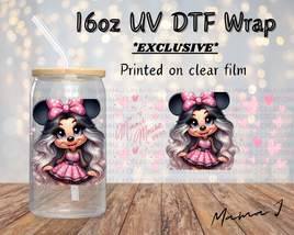 UV DTF Movie Star Minnie Libbey Wrap 16oz