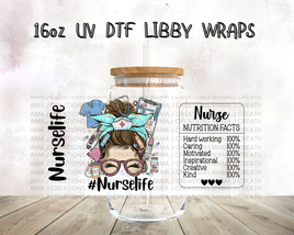 Nurse Life Libbey Wrap 16oz