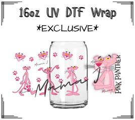 Pink Panther UV DTF Libby Wrap 16oz
