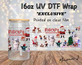 Rudolph Libbey Wrap 16oz UV DTF