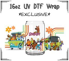 Scooby Doo UV DTF Libby Wrap 16oz