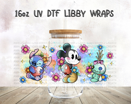 Stitch & Mickey Libbey Wrap 16oz