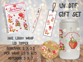 Strawberry Shortcake UV DTF Gift Set