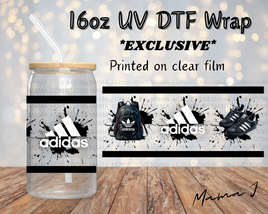 UV DTF Adidas Libbey Wrap 16oz