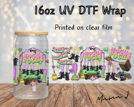 UV DTF Amuck Amuck Hocus Pocus Libbey Wrap 16oz