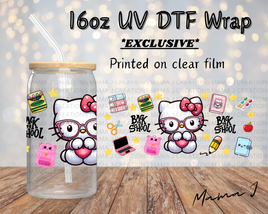 UV DTF Back To School HK Libbey Wrap 16oz