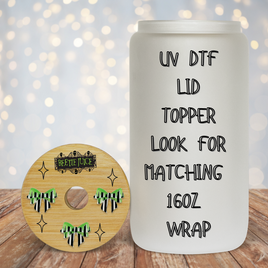 Beetlejuice UV DTF Lid Topper