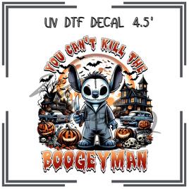 Boogeyman UV DTF Decal