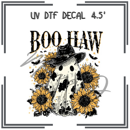 Boo Haw UV DTF Decal