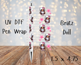 Bratz Doll UV DTF Pen Wrap