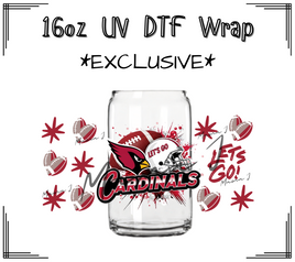Cardinals UV DTF Libby Wrap 16oz