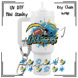 Chargers UV DTF Mini Stanley Key Chain Wrap