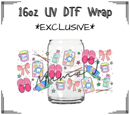 Dental Hygienist UV DTF Libby Wrap 16oz