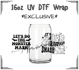 Let's Do The Monster Mash UV DTF Libby Wrap 16oz
