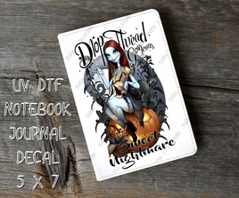 Drop Thread Gorgeous Z 5 x 7 UV DTF Notebook Decal